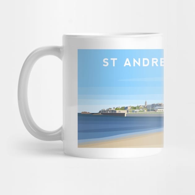 St Andrews Coast, Fife - Scotland by typelab
